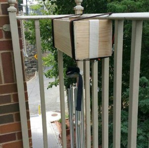 balconnière en bois